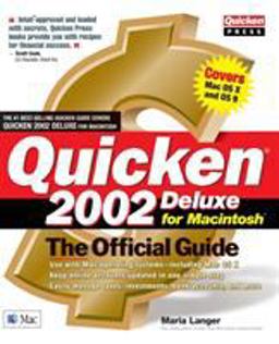 Quicken 2002 Deluxe for Macintosh