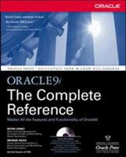 Oracle9i the Complete Reference