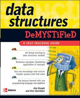 Data Structures Demystified  9780072253597 Front Cover