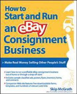 How to Start and Run an EBay Consignment Business  9780072262773 Front Cover