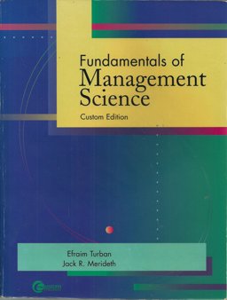 Fundamentals of Management Science