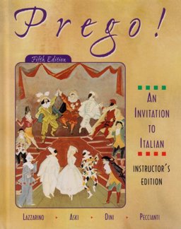 Prego! : An Invitation to Italian 5th 9780072310375 Front Cover