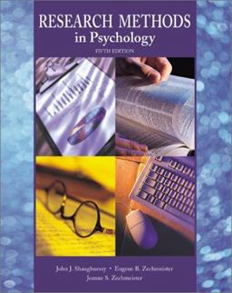 Research Methods in Psychology Research Methods in Psychology