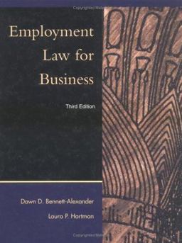 Employment Law for Business 3rd 2000 Revised  9780072314038 Front Cover