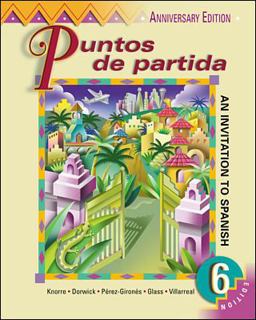 Puntos de Partida 6th 9780072320718 Front Cover