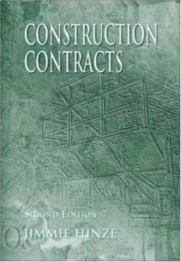 Construction Contracts 2nd 9780072321722 Front Cover