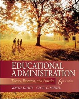 Educational Administration Theory, Research, and Practice 6th 9780072322897 Front Cover