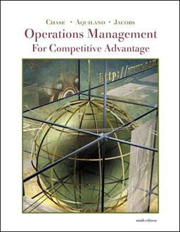 Operations Management for Competitive Advantage Operations Management for Competitive Advantage