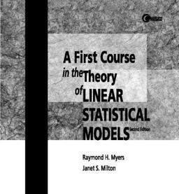 First Course in the Theory of Linear Statistical Models 2nd 9780072327083 Front Cover