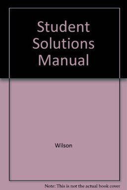 Student Solutions Manual