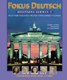 Fokus Deutsch Beginning German 2 (Student Edition + Listening Comprehension Audio CD) 1st 9780072336627 Front Cover