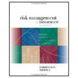 Risk Management and Insurance 2nd 9780072339703 Front Cover
