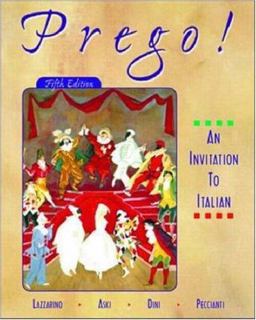Prego! An Invitation to Italian 5th 9780072342215 Front Cover
