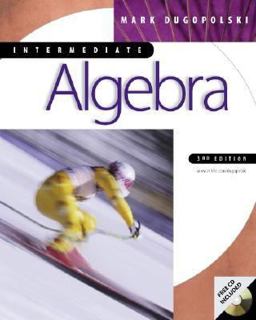 Intermediate Algebra with Mac CD-ROM