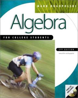 Algebra for College Students with Mac CD-ROM