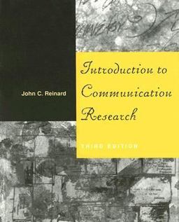 Introduction to Communication Research 3rd 9780072358698 Front Cover