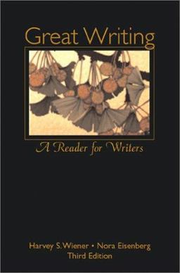 Great Writing A Reader for Writers 3rd 9780072370645 Front Cover