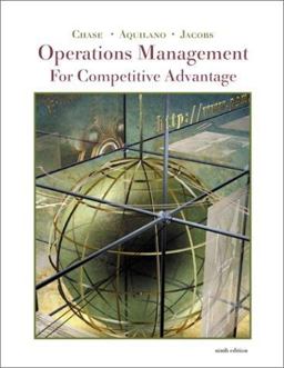Operations Management for Competitive Advantage Operations Management for Competitive Advantage
