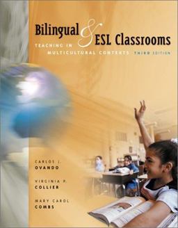 Bilingual and ESL Classrooms Teaching in Multicultural Contexts 3rd 9780072407372 Front Cover