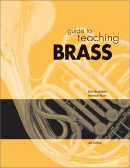 Guide to Teaching Brass 6th 9780072414233 Front Cover