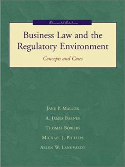 Business Law and the Regualtory Environment