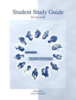 Student Study Guide for Use with Essentials of Psychology
