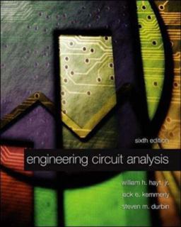 Engineering Circuit Analysis 6th 9780072456356 Front Cover