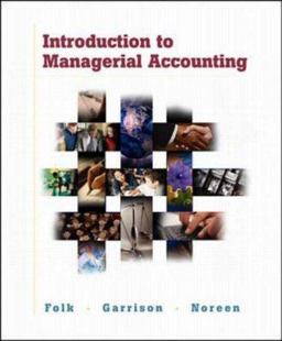 Introduction to Managerial Accounting Package