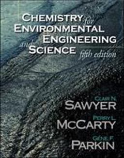 Chemistry for Environmental Engineering and Science 5th 9780072480665 Front Cover