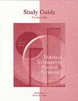 Statistical Techniques in Business and Economics