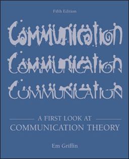 First Look at Communication Theory 5th 9780072483925 Front Cover
