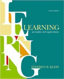 Learning Principles and Applications 4th 9780072490466 Front Cover