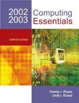 Computing Essentials, 2002-2003