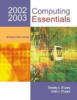 Computing Essentials, 2002-2003