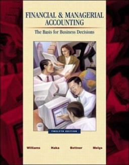 Financial and Managerial Accounting