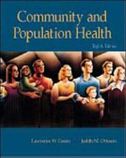 Community and Population Health with PowerWeb Health and Human Performance 8th 9780072505153 Front Cover