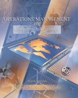 Operations Management for Competitive Advantage Operations Management for Competitive Advantage