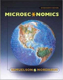 Microeconomics with PowerWeb 17th 9780072509083 Front Cover