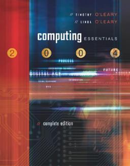 Computing Essentials 2004