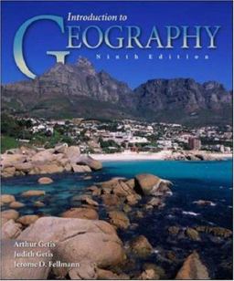 Introduction to Geography with Online Learning Center (OLC) Password Card 9th 9780072521832 Front Cover