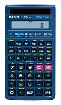 Casio Fx-260 Calculator - Single Unit
