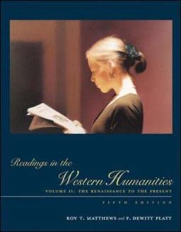Readings in the Western Humanities