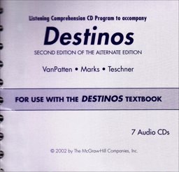 Destinos Listening Comprehension Audio CD