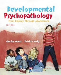 Developmental Psychopathology 5th 9780072820195 Front Cover