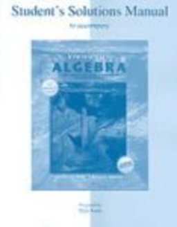 Intermediate Algebra, the Language and Symbolism of Mathematics
