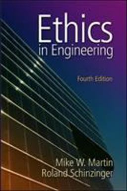 Ethics in Engineering 4th 9780072831153 Front Cover