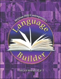 Language Builder, Intermediate 1