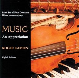 Music : An Appreciation 8th 9780072844894 Front Cover