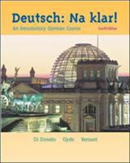 Deutsch Na Klar! 4th 9780072845525 Front Cover