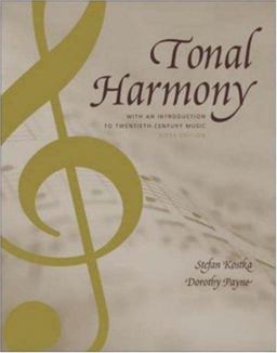 Tonal Harmony 5th 9780072852608 Front Cover